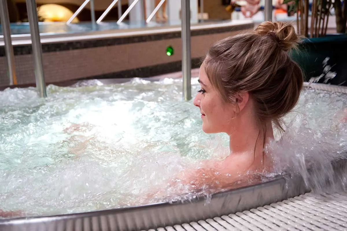 Whirlpool in unserer Badelandschaft