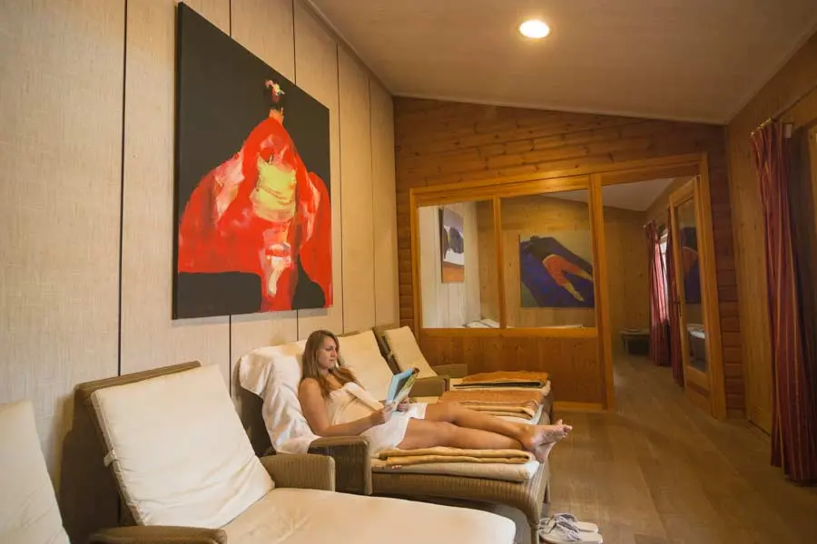 Ruheraum im Saunaparadies in Wettenberg