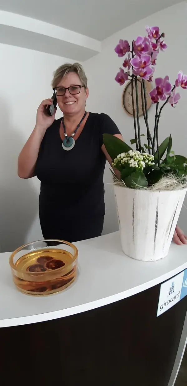 Empfang Massagepraixs im Saunaparadies Wettenberg